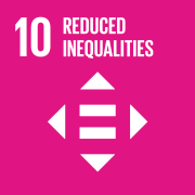 SDG 10 – Reduced inequalities (Icon)