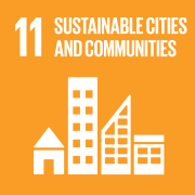 SDG 11 – Sustainable cities and communities (Icon)