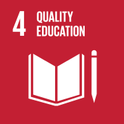 SDG 4 – Quality education (Icon)