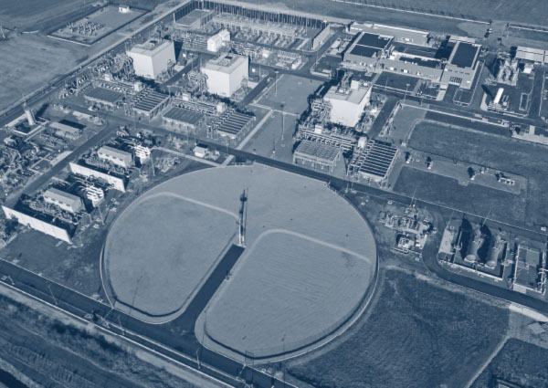 New: Snam plant from above (photo)