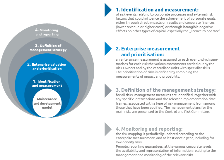 Enterprise Risk Management process (ERM) (graphic)