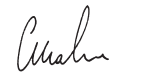 Carlo Malacarne, CEO (signature)
