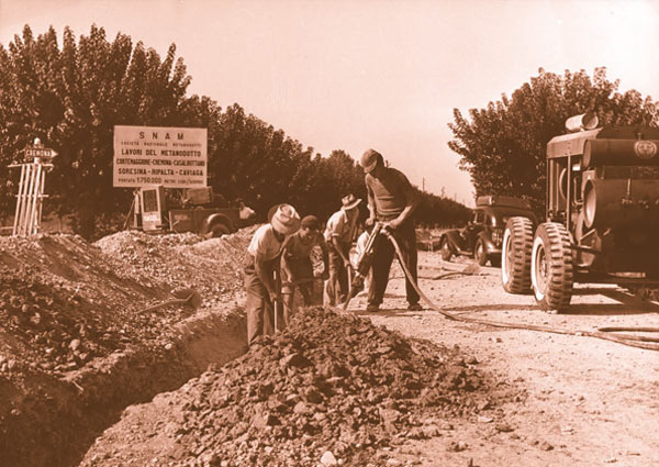 Construction site – old view (Image)